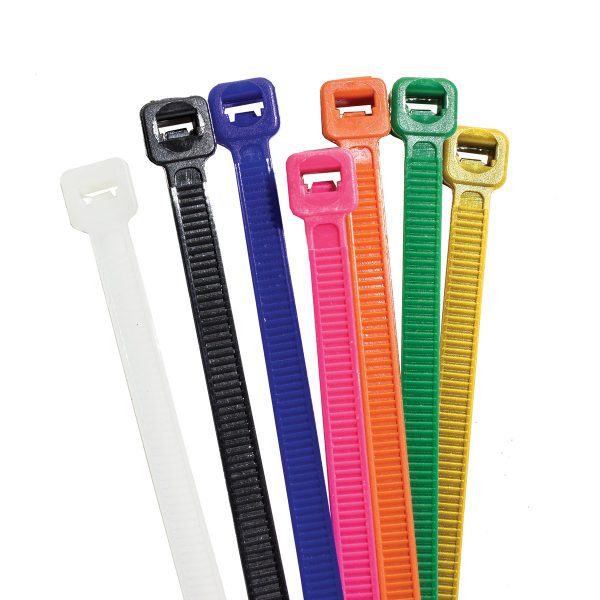 KT Cable Ties Mixed Colour Nylon 200x4.8mm