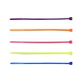 COLOURED CABLE TIE ASSORTMENTS - 2.5X100MM